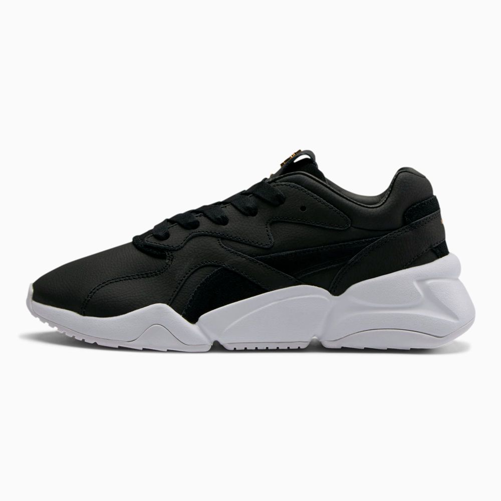 Puma Nova Premium Női Sportcipő - Fekete ( Hungary - XNQDH8915 )